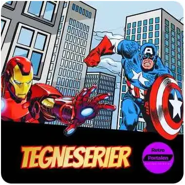 🦸&zwj;♂️ TEGNESERIER
