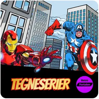 🦸&zwj;♂️ TEGNESERIER
