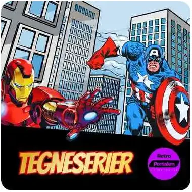 🦸&zwj;♂️ TEGNESERIER