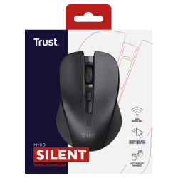 TRUST MYDO SILENT WIRELESS MOUSE BLK (NY) (8713439218695)