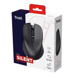TRUST MYDO SILENT WIRELESS MOUSE BLK (NY) (8713439218695)