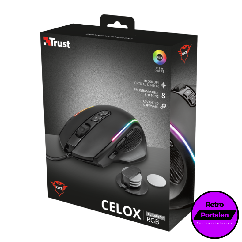 TRUST GXT165 CELOX RGB MOUSE (NY) (8713439230925)