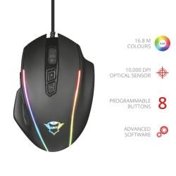 TRUST GXT165 CELOX RGB MOUSE (NY) (8713439230925)