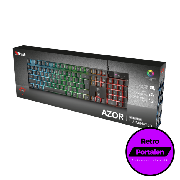 TRUST GXT835 AZOR GAMING KEYBOARD ND (NY) (8471606000)