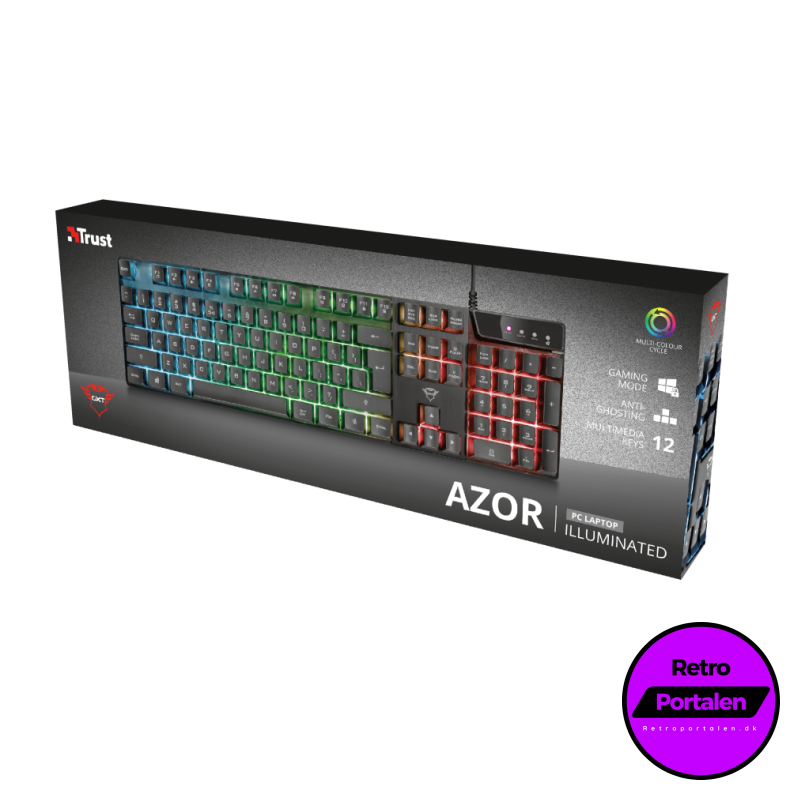 TRUST GXT835 AZOR GAMING KEYBOARD ND (NY) (8471606000)