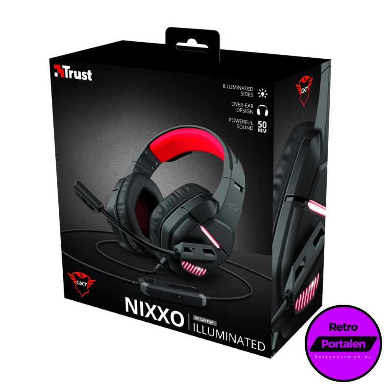 TRUST GXT448 NIXXO ILLUMINATED HEADSET (NY) (8713439240306)