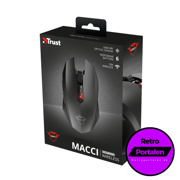 TRUST GXT115 MACCI WIRELESS MOUSE (NY) (8713439224177)