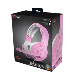 TRUST GXT411P RADIUS HEADSET PINK (NY) (8713439243628)