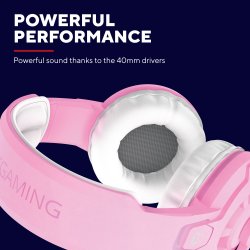 TRUST GXT411P RADIUS HEADSET PINK (NY) (8713439243628)