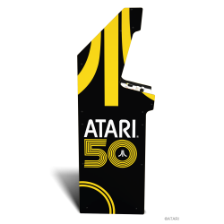 ARCADE 1 UP ATARI 50TH ANNIVESARY DELUXE ARCADE MACHINE (NY)