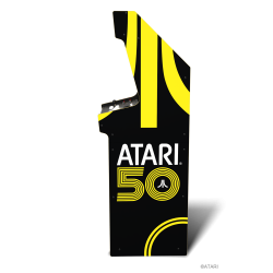 ARCADE 1 UP ATARI 50TH ANNIVESARY DELUXE ARCADE MACHINE (NY)