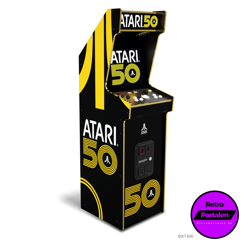 ARCADE 1 UP ATARI 50TH ANNIVESARY DELUXE ARCADE MACHINE (NY)