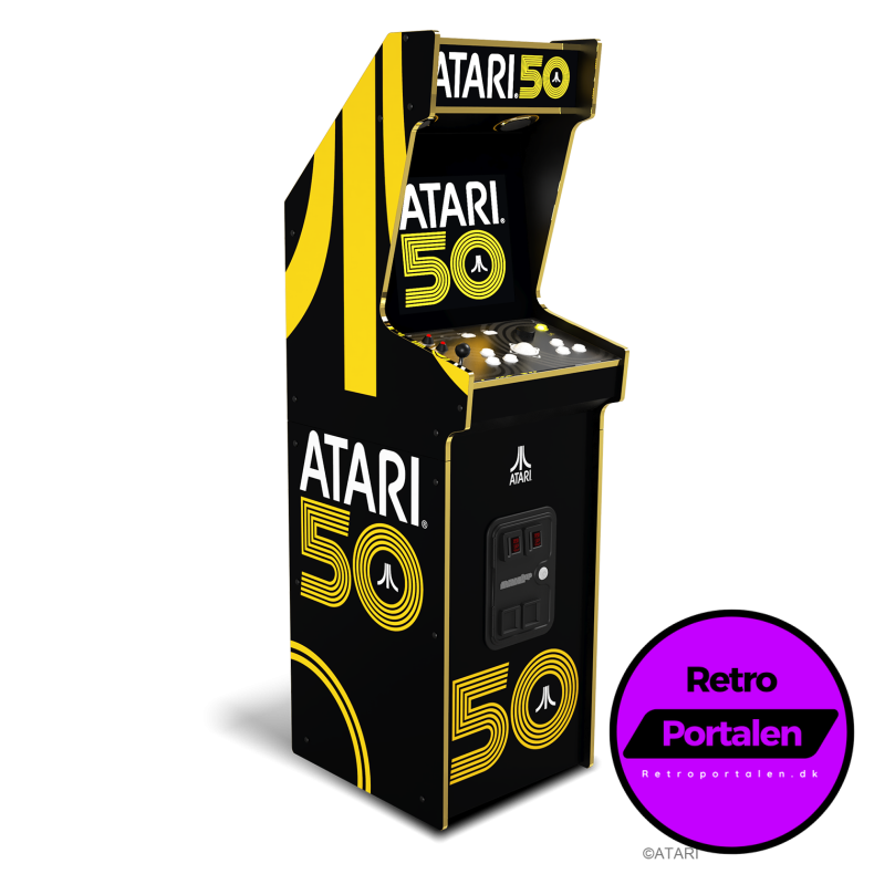 ARCADE 1 UP ATARI 50TH ANNIVESARY DELUXE ARCADE MACHINE (NY)