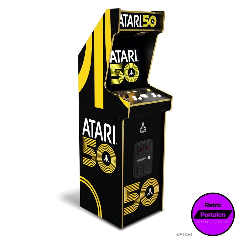 ARCADE 1 UP ATARI 50TH ANNIVESARY DELUXE ARCADE MACHINE (NY)