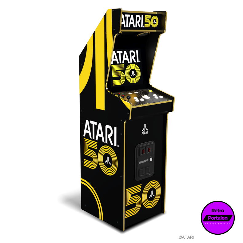 ARCADE 1 UP ATARI 50TH ANNIVESARY DELUXE ARCADE MACHINE (NY)