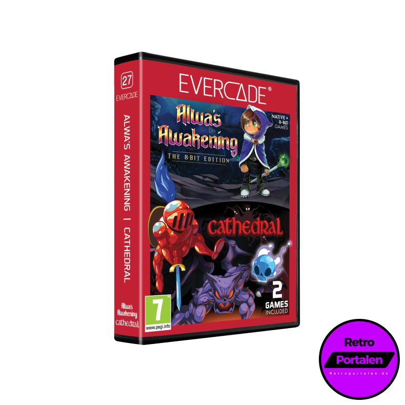 Blaze Evercade Alwa�s Awakening / Cathedral - Dual Cartridge (NY) (Evercade)