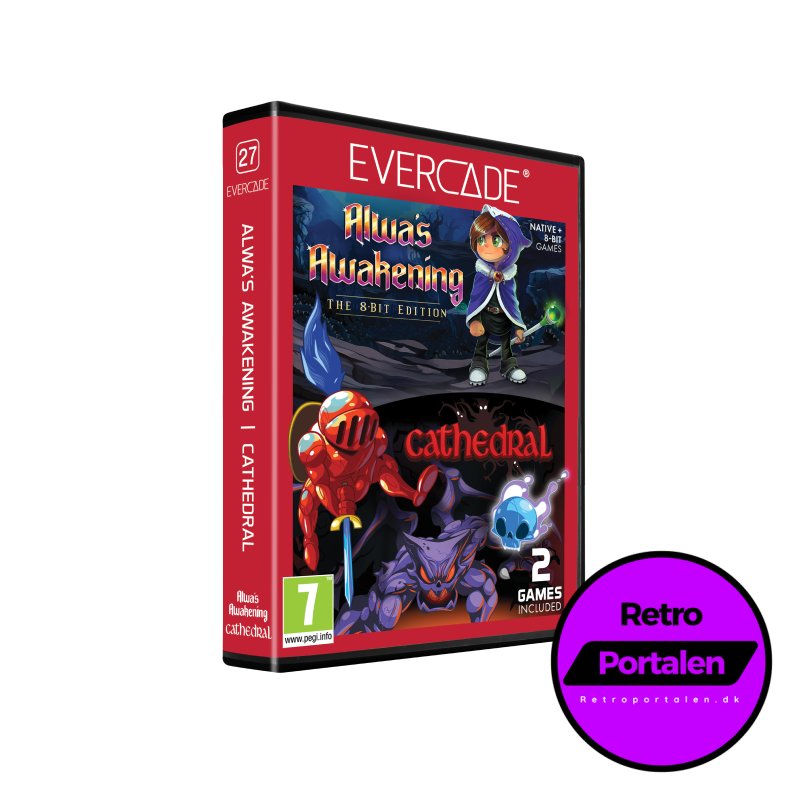 Blaze Evercade Alwa�s Awakening / Cathedral - Dual Cartridge (NY) (Evercade)