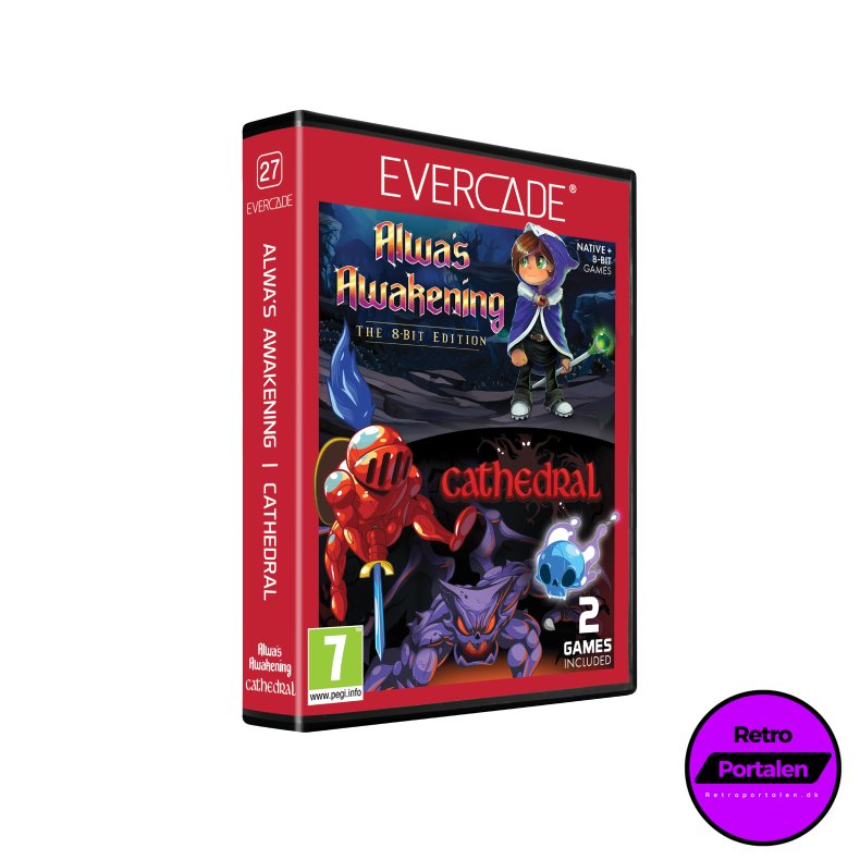 Blaze Evercade Alwa�s Awakening / Cathedral - Dual Cartridge (NY) (Evercade)