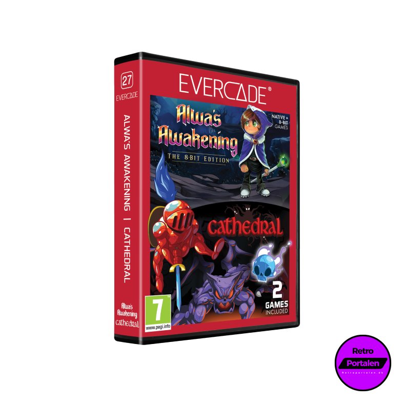 Blaze Evercade Alwa�s Awakening / Cathedral - Dual Cartridge (NY) (Evercade)