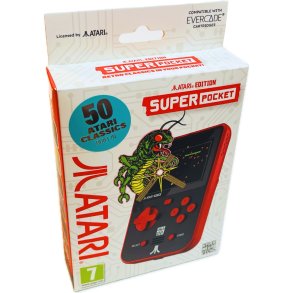 Blaze Evercade Atari Super Pocket / Blaze Tab Plus (NY) (Red/Black) (Evercade)