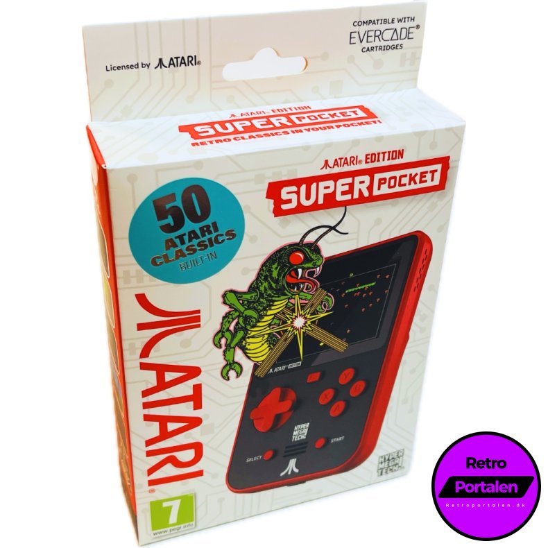 Blaze Evercade Atari Super Pocket / Blaze Tab Plus (NY) (Red/Black) (Evercade)