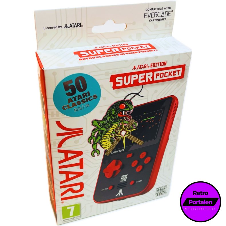 Blaze Evercade Atari Super Pocket / Blaze Tab Plus (NY) (Red/Black) (Evercade)