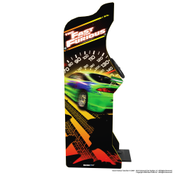 ARCADE 1 UP FAST AND FURIOUS RACING ARCADE MACHINE (NY)