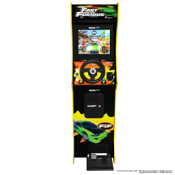 ARCADE 1 UP FAST AND FURIOUS RACING ARCADE MACHINE (NY)
