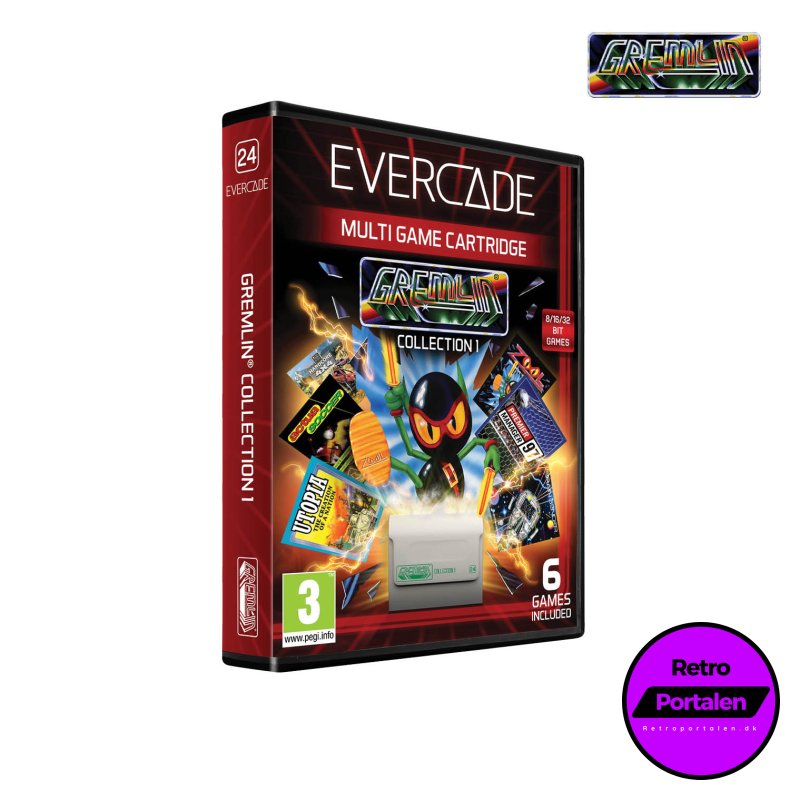 Blaze Evercade Gremlin Cartridge 1 (NY) (Gremlin Collection 1) (Evercade)