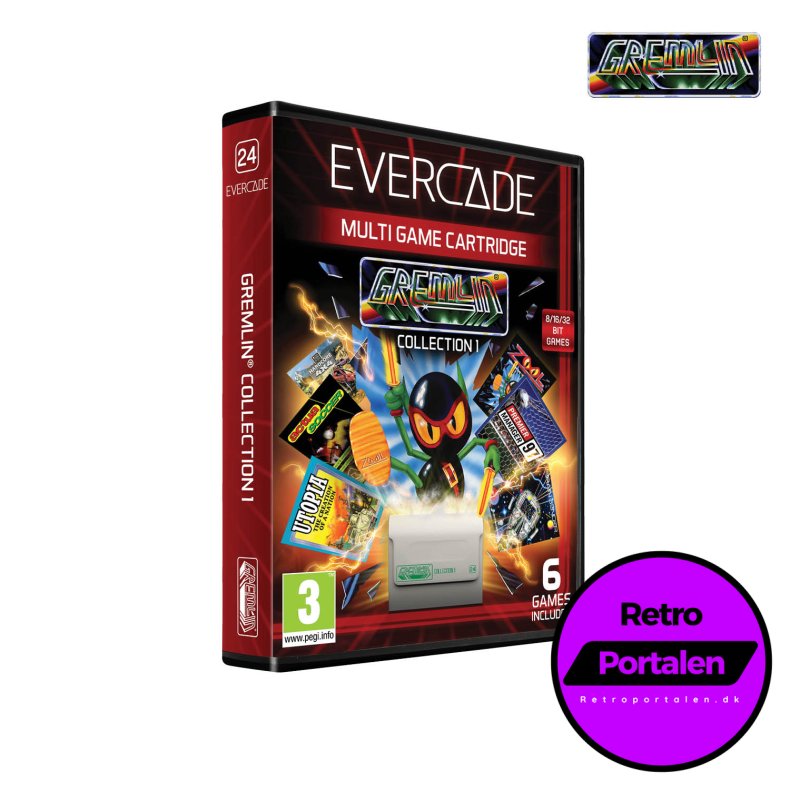 Blaze Evercade Gremlin Cartridge 1 (NY) (Gremlin Collection 1) (Evercade)