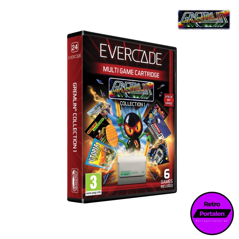 Blaze Evercade Gremlin Cartridge 1 (NY) (Gremlin Collection 1) (Evercade)