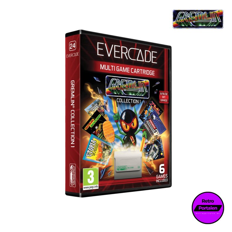 Blaze Evercade Gremlin Cartridge 1 (NY) (Gremlin Collection 1) (Evercade)