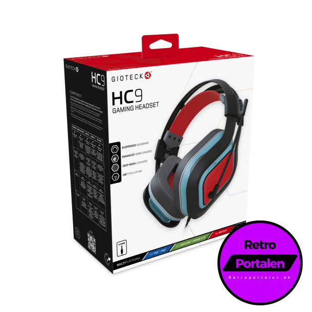 GIOTECK NSW HC9 WIRED HEADSET (NY) (0812313010924)