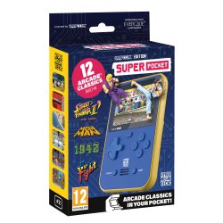 Blaze Evercade Capcom Super Pocket (NY) (Blue/Yellow) (Evercade)