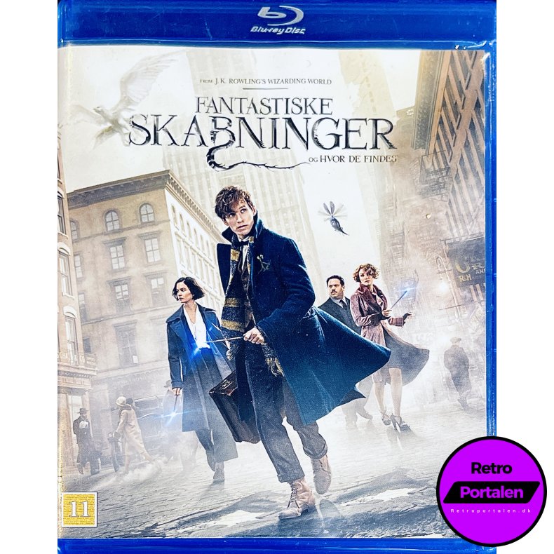 Fantastiske Skabninger Og Hvor De Findes (Blu-Ray)