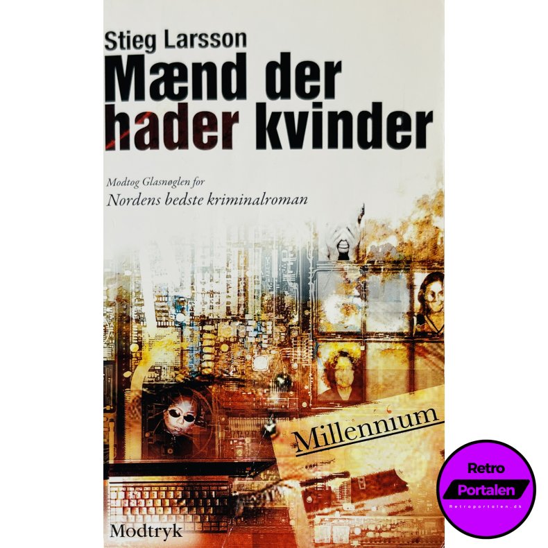 M�nd Der Hader kvinder (Stieg Larsson) (Dansk)