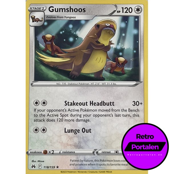 Gumshoos 118/159