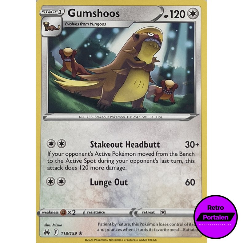 Gumshoos 118/159