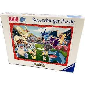 Ravensburger Puzzle: Pokmon Showdown 1000p (4005555006282) (Puslespil) (NY)
