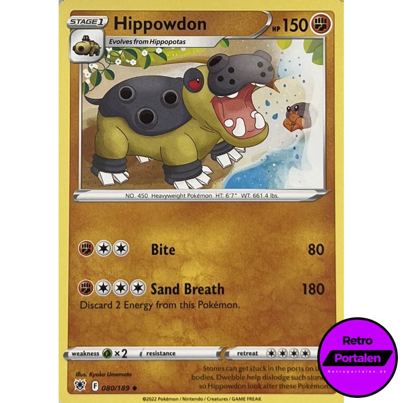 Hippowdon 080/189