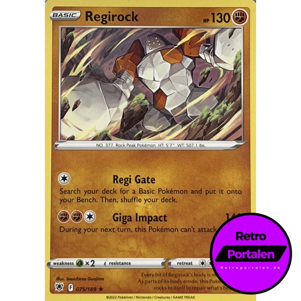 Regirock 075/189