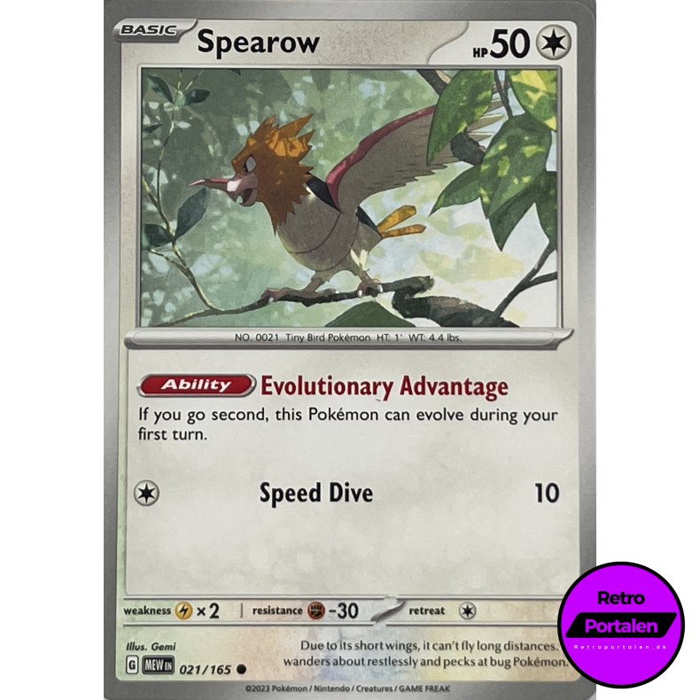 Spearow 021/165