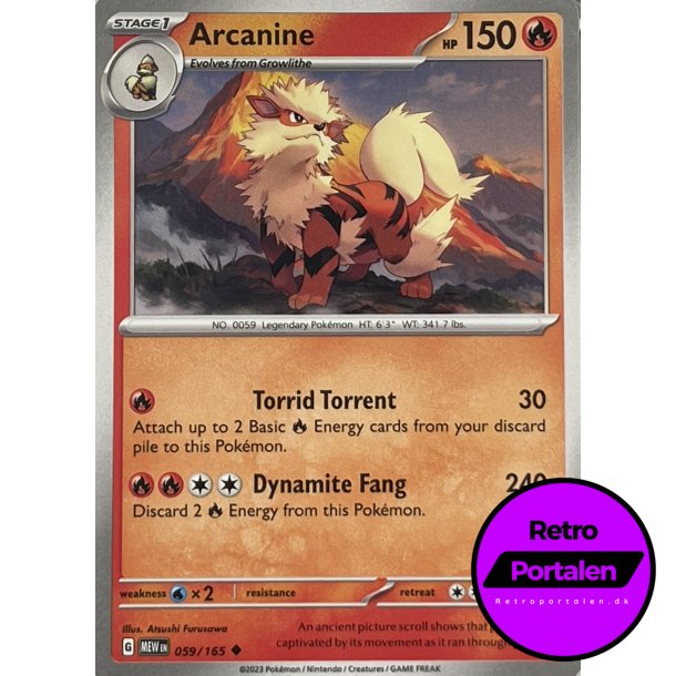 Arcanine 059/165