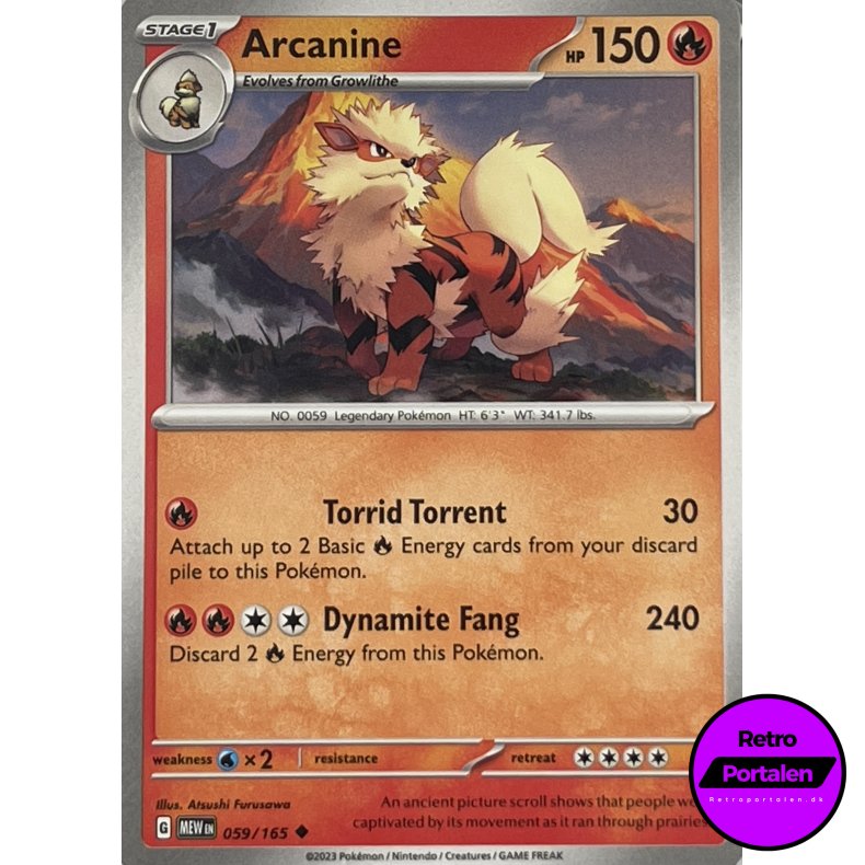 Arcanine 059/165