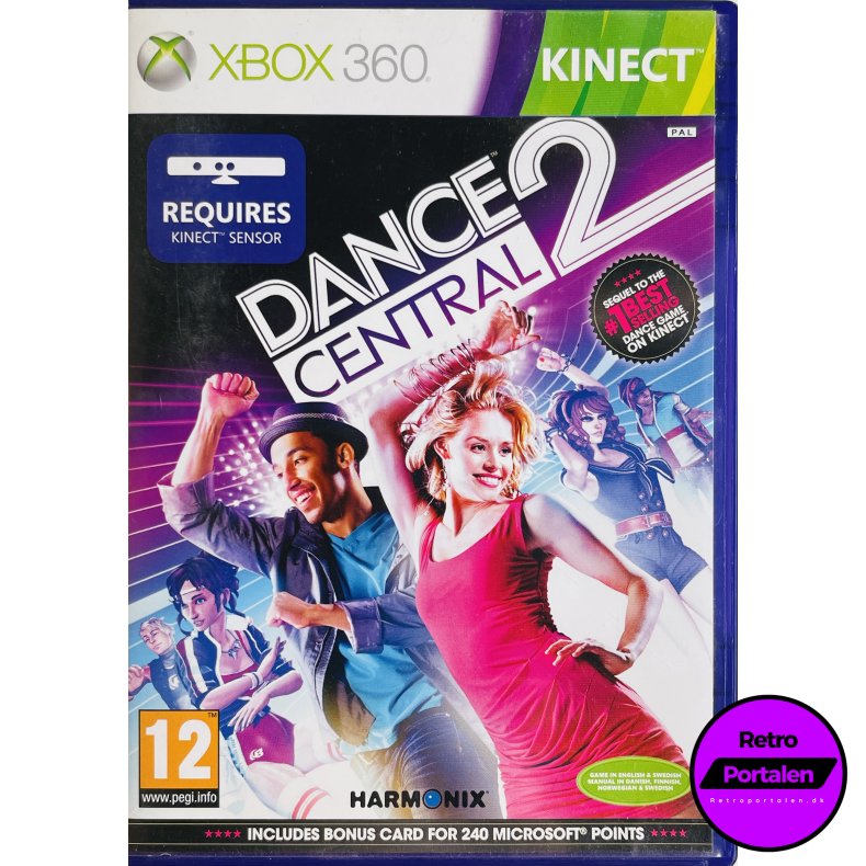 Dance Central 2 (Kinect Sensor krves) (Xbox 360)