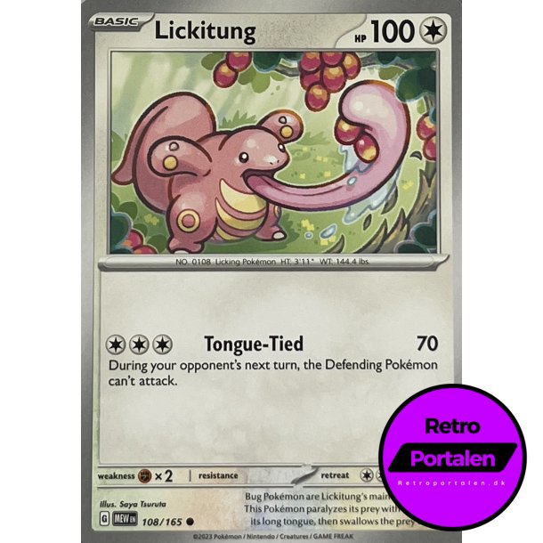 Lickitung 108/165