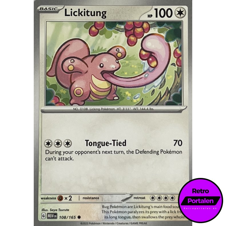 Lickitung 108/165