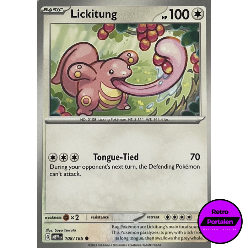 Lickitung 108/165