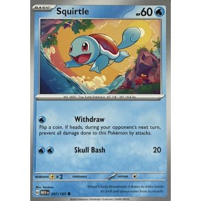 Squirtle 007/165