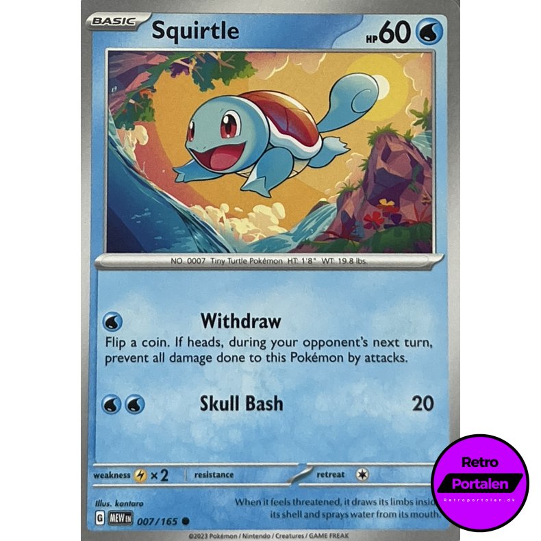 Squirtle 007/165